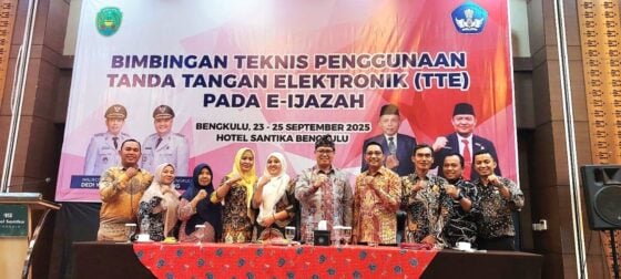 Bimbingan Teknis (Bimtek) Penggunaan Tanda Tangan Elektronik (TTE)